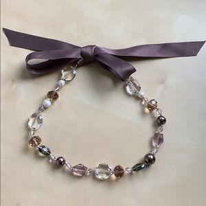 ❗️2for$10❗️ Stella & Dot Bead & Ribbon Necklace